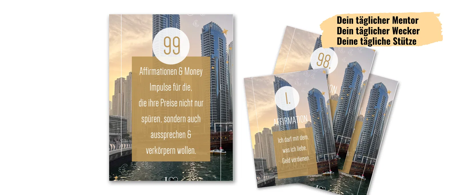 Let the Money Flow - Affirmationskarte 4 für Selbstständige