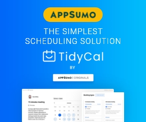 TidyCal Terminplanung - Lifetime Deal bei AppSumo für Selbstständige